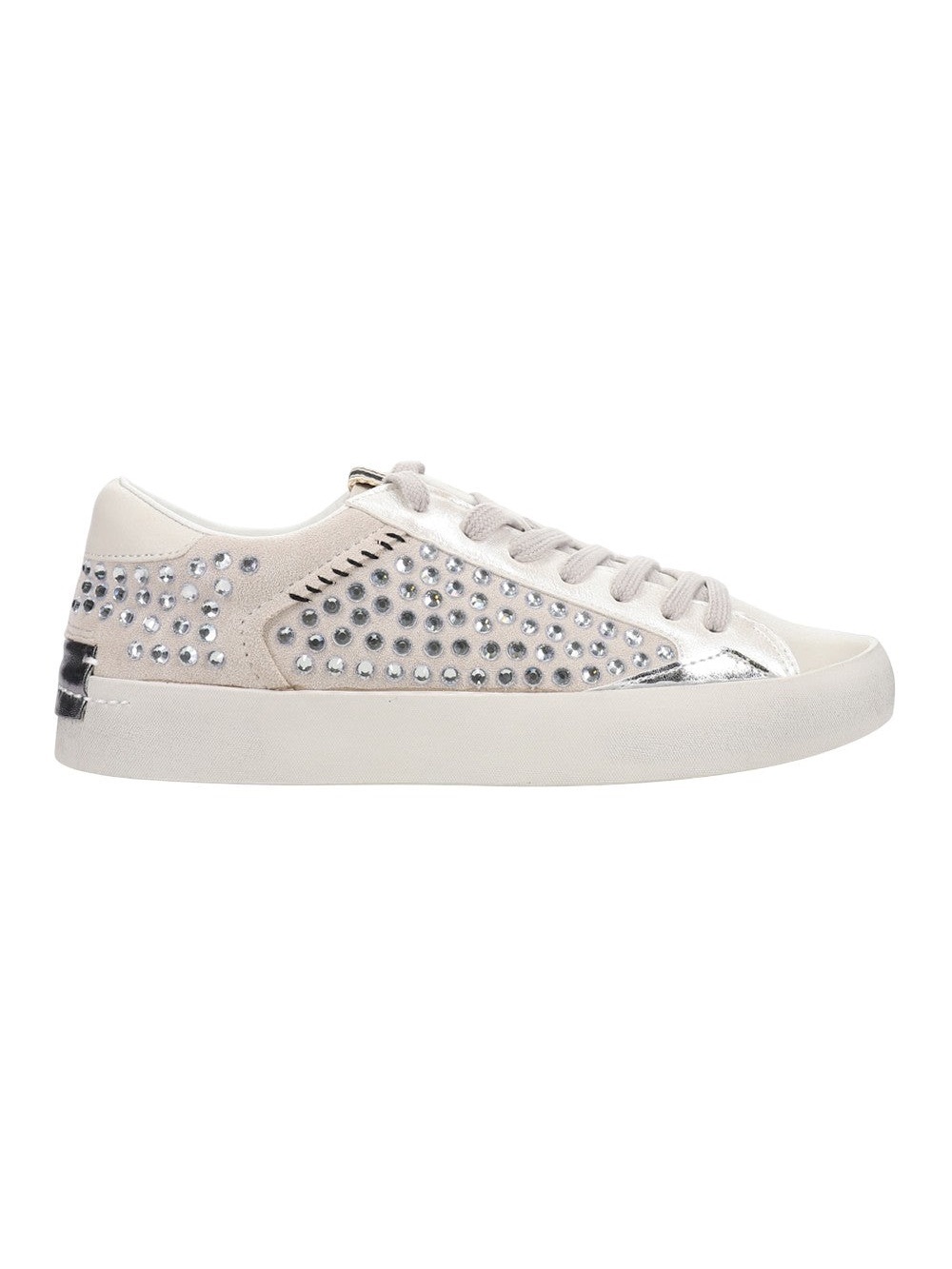 NIB ShuShop Sz 7 Ruby Rhinestone Sneakers